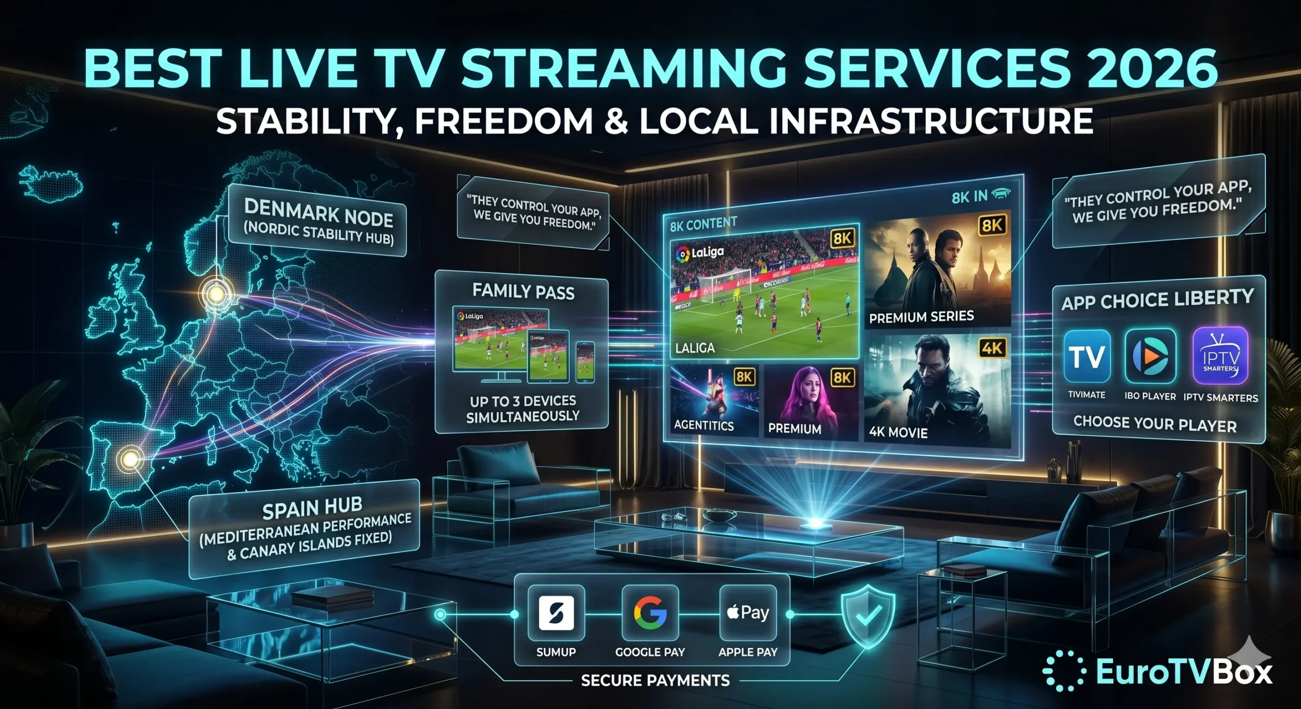 Best Live TV Streaming Services 2026